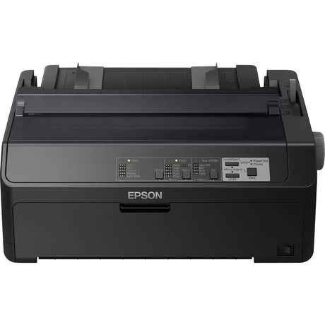 EPSON Epson FX-890II 9-pin Dot Matrix Printer - Monochrome - Energy Star - 680 cps Mono - USB - Parallel - Ethernet - C11CF37202