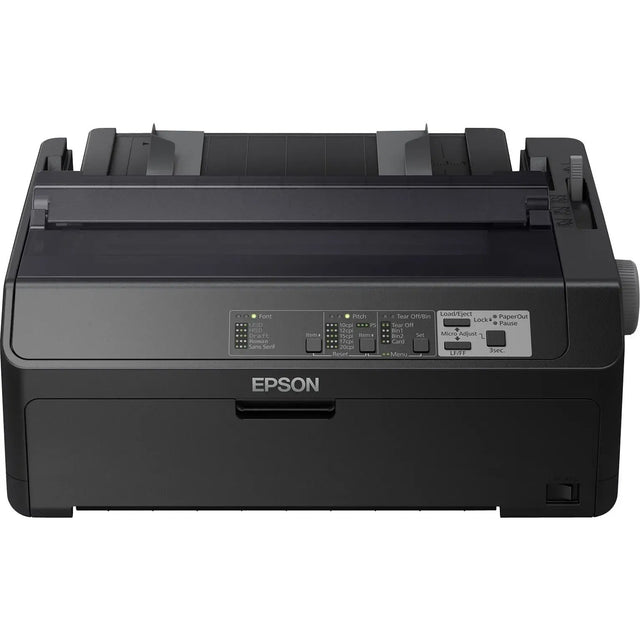 EPSON Epson FX-890II 9-pin Dot Matrix Printer - Monochrome - Energy Star - 680 cps Mono - USB - Parallel - Ethernet - C11CF37202