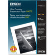 EPSON Epson Inkjet Photo Paper - White - 104 Brightness - 94% Opacity - A3 - 11 45/64" x 16 1/2" - Matte - 50 / Pack