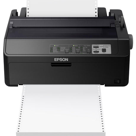 EPSON Epson LQ-590II 24-pin Dot Matrix Printer - Monochrome - Energy Star - 584 cps Mono - USB - Parallel - C11CF39201