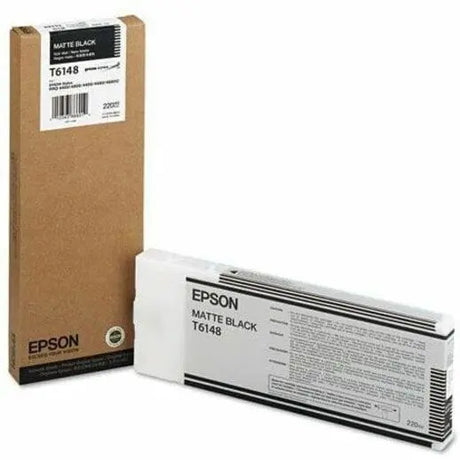 EPSON Epson Matte Black Ink Cartridge - Inkjet - Matte Black - T614800