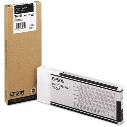 EPSON Epson Original Ink Cartridge - Inkjet - Photo Black - T606100