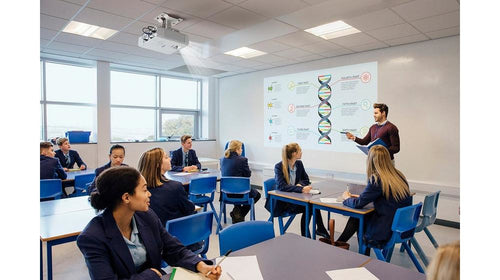 EPSON Epson PowerLite L260F data projector 4600 ANSI lumens 3LCD 1080p (1920x1080) White - V11HA69020