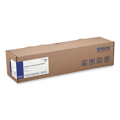EPSON EPSON Standard Proofing Paper Roll, 9 mil, 17" x 100 ft, Semi-Matte White - S045111