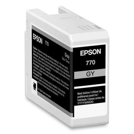 EPSON EPSON  (T770) UltraChrome PRO10 Ink, 25 mL, Gray - T770720