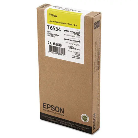 EPSON EPSON  UltraChrome HDR Ink, Yellow - T653400