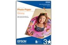 EPSON Paper/Labels/Transparencies/Pl Epson Photo Paper Glossy (11" x 17") (20 Sheets/Pkg) - S041156