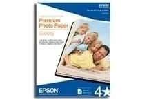 EPSON Paper/Labels/Transparencies/Pl Epson Premium Photo Paper Glossy, 5"x7", 20 sheets - S041464