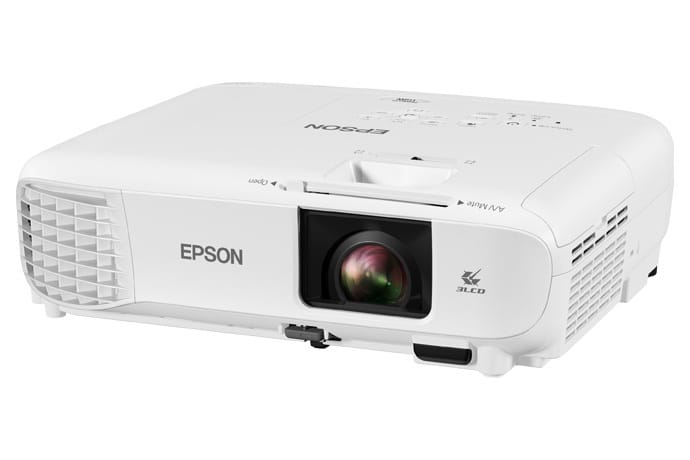 EPSON Projector / Panel Epson PowerLite 119W 3LCD WXGA Classroom Projector W/Dual HDMI, 4000 Lumens - V11H985020