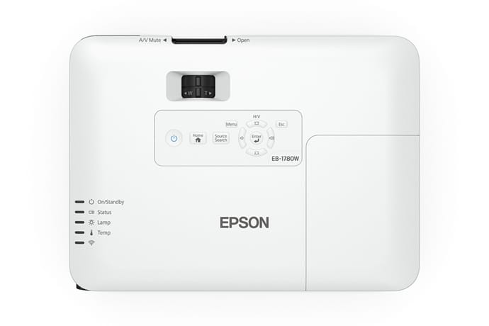EPSON Projector / Panel Epson PowerLite 1780W Projector, WXGA 3000 Lumens - V11H795020