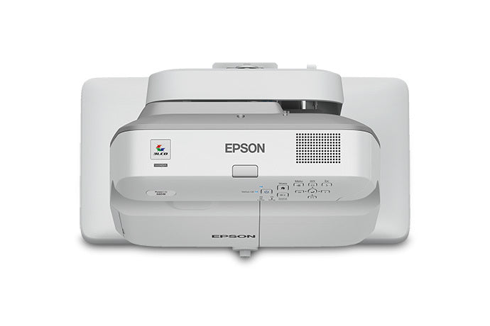 EPSON Projector / Panel Epson PowerLite 685W Ultra short throw projector 3500 ANSI lumens 3LCD WXGA (1280x800) Grey, White - V11H744520