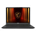 MSI Stealth A16 AI+ A3XWHG-079US AMD Ryzen AI 9 370 Laptop 40.6 cm (16") Quad HD+ 32 GB LPDDR5x-SDRAM 2 TB SSD NVIDIA GeForce RTX 5070 Ti Wi-Fi 7 (802.11be) Windows 11 Pro Black - STEALTHA16A3079 MSI