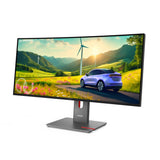 Lenovo ThinkVision P34WD-40 computer monitor 86.4 cm (34") 3440 x 1440 pixels Wide Quad HD LCD Black - 64ADGAR1UZ LENOVO