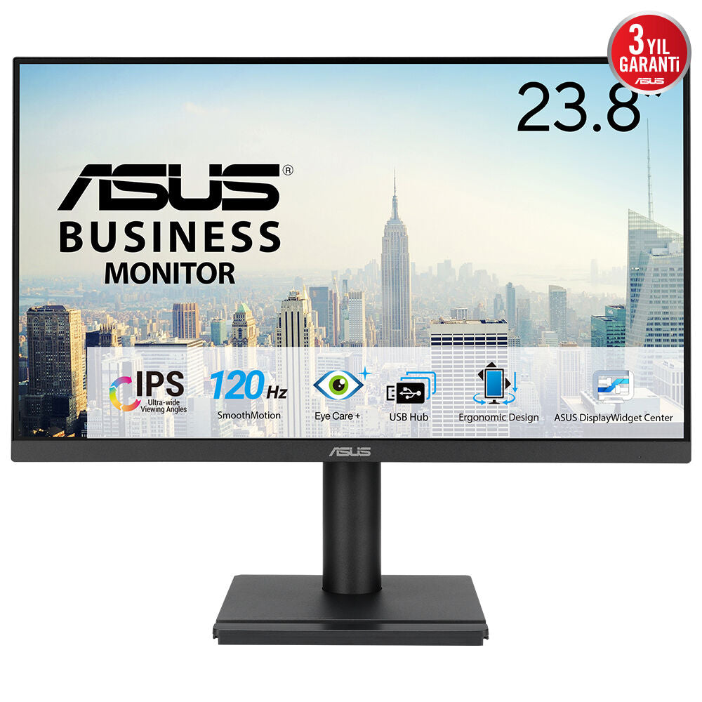 ASUS VA249QGS computer monitor 60.5 cm (23.8") 1920 x 1080 pixels Full HD LED Black - VA249QGS ASUS