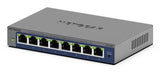 NETGEAR GS108E-400NAS network switch Unmanaged L2/L3 Gigabit Ethernet (10/100/1000) Grey - GS108E-400NAS