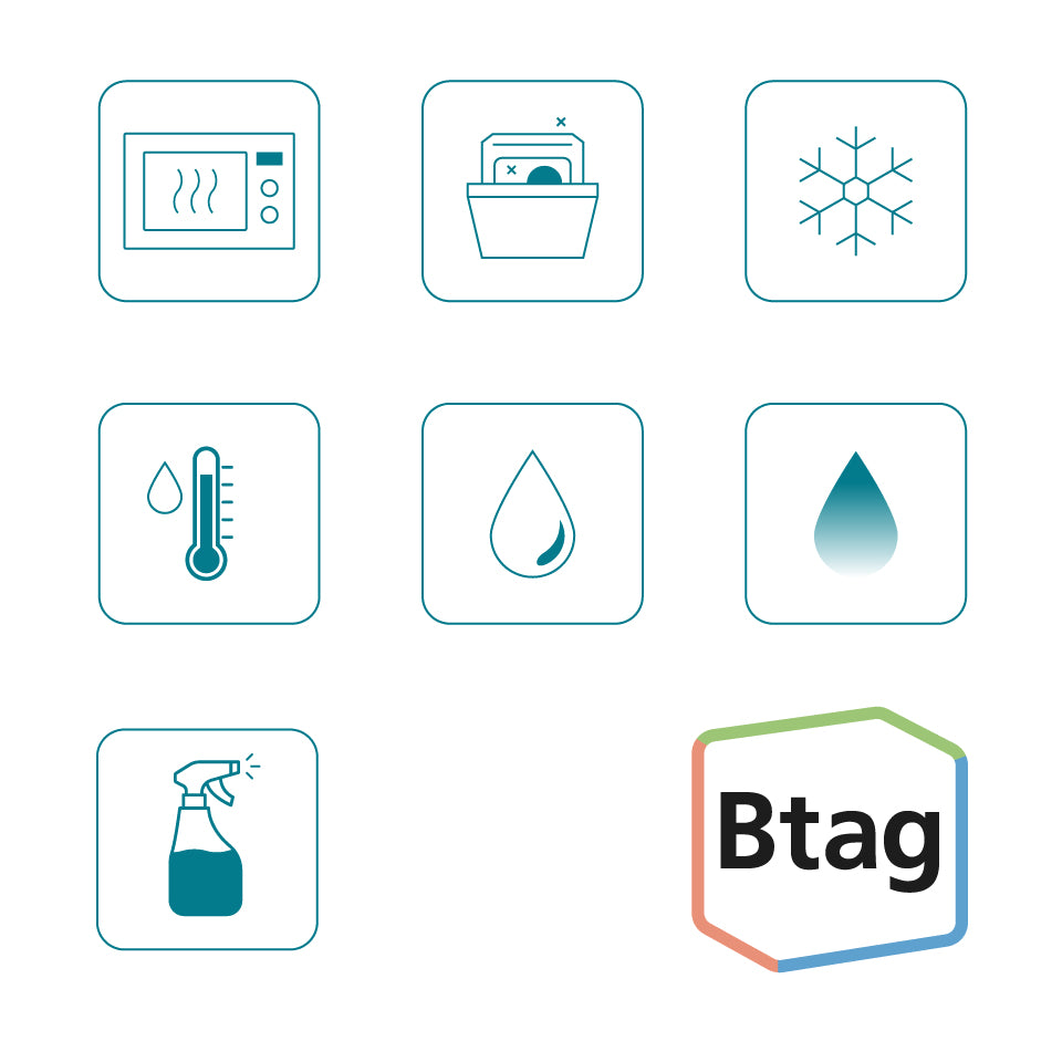 Brother BTAG-P31 label-making tape Black on pink - BTAGP31