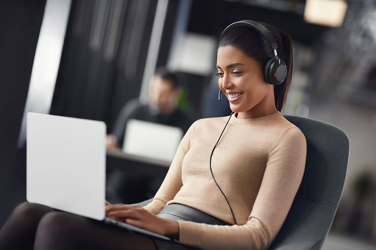 Jabra Evolve2 40 SE Headset Wired Head-band Calls/Music USB Type-C / USB Type-A Black - 24189-989-799-01 JABRA