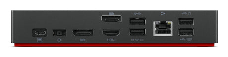 Lenovo 40AY0135US laptop dock/port replicator Wired USB 3.2 Gen 2 (3.1 Gen 2) Type-C Black - 40AY0135US LENOVO