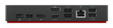 Lenovo 40AY0135US laptop dock/port replicator Wired USB 3.2 Gen 2 (3.1 Gen 2) Type-C Black - 40AY0135US