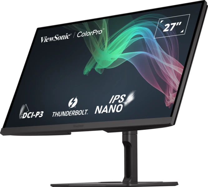 Viewsonic VP Series VP2776T-4K computer monitor 68.6 cm (27") 3840 x 2160 pixels 4K Ultra HD LED Black - VP2776T-4K