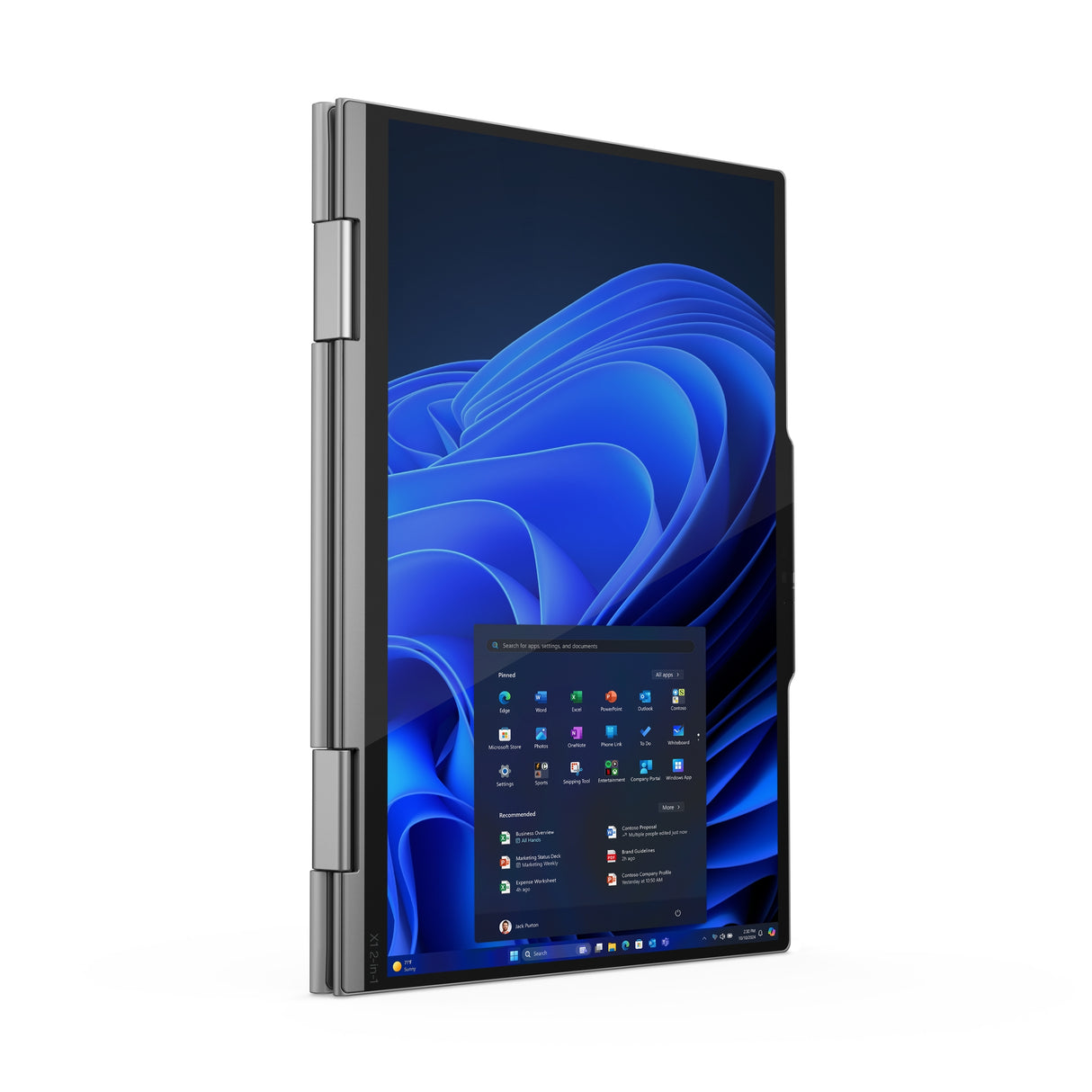 Lenovo ThinkPad X1 2-in-1 Gen 10 Aura Edition Copilot+ PC Intel Core Ultra 7 258V Hybrid (2-in-1) 35.6 cm (14") Touchscreen WUXGA 32 GB LPDDR5x-SDRAM 512 GB SSD Wi-Fi 7 (802.11be) Windows 11 Pro Engli - 21NU0035US LENOVO