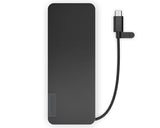 Lenovo 4X11N40213 laptop dock/port replicator Wired USB 3.2 Gen 1 (3.1 Gen 1) Type-C Black - 4X11N40213 LENOVO