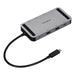 Targus DOCK429GL laptop dock/port replicator Wired USB4 Silver - DOCK429GL