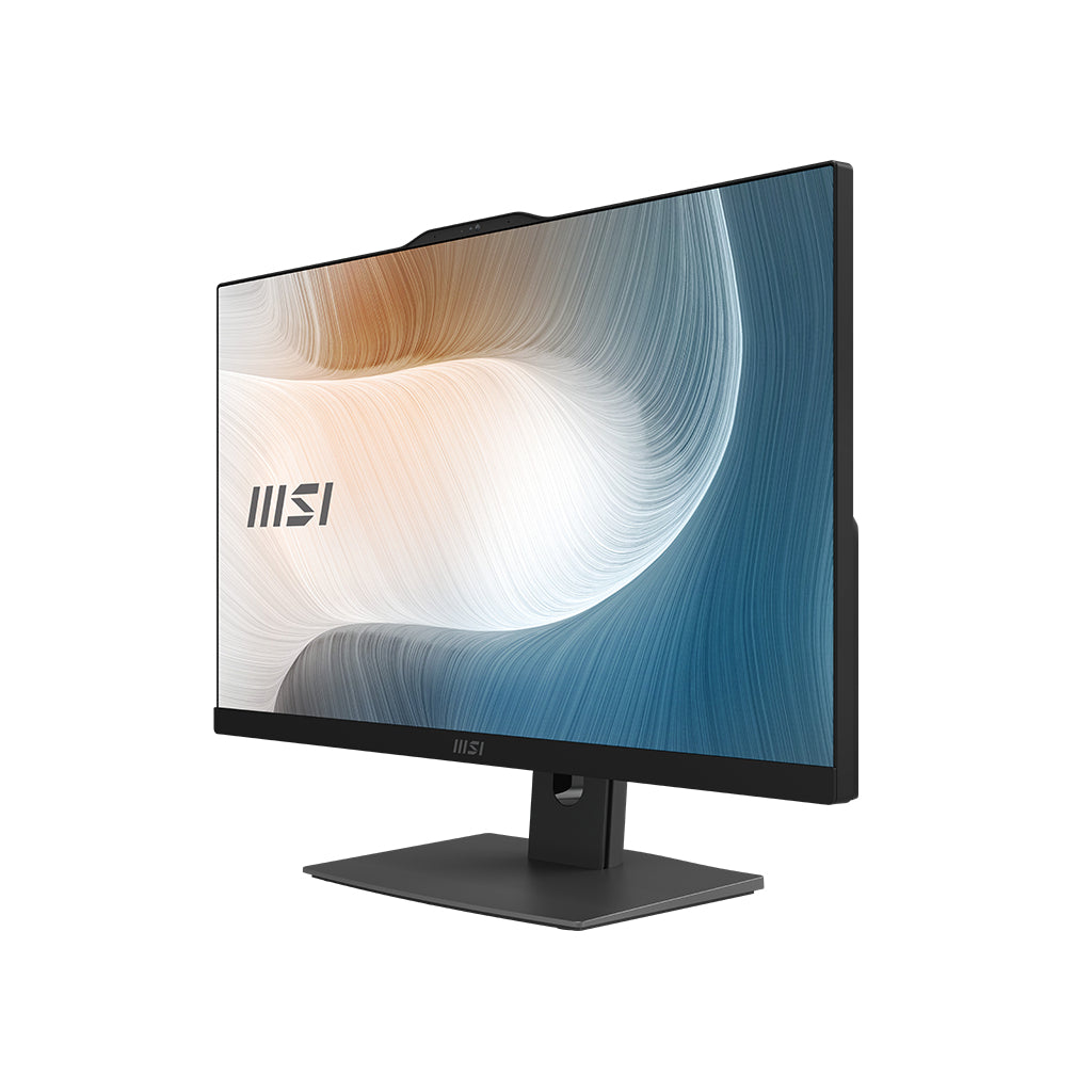 MSI Modern 1M-1096US Intel® Core™ i5 120U 60.5 cm (23.8") 1920 x 1080 pixels Touchscreen All-in-One PC 16 GB DDR5-SDRAM 1 TB SSD Windows 11 Home Wi-Fi 6E (802.11ax) Black - MAM242TP1M1096 MSI