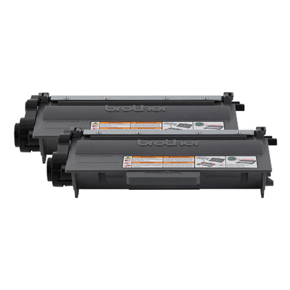 Brother High Yield Black Toner Cartridge Dual Pack (2 x 8,000 Yield) - TN7502PK