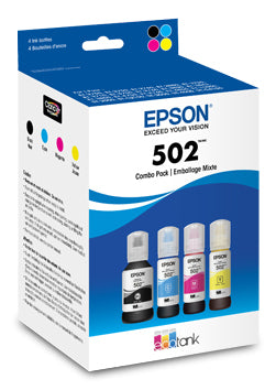 Epson (T502) Dye Black and Color Combo Pack - T502120-BCS