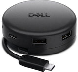 DELL DA326 Wired USB 3.2 Gen 1 (3.1 Gen 1) Type-C Black - DA326-BK-DAO