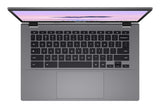 ASUS CX3402CBA-DH388-GR laptop Intel® Core™ i3 i3-1215U Chromebook 35.6 cm (14") Full HD 8 GB LPDDR5-SDRAM 128 GB Flash Wi-Fi 6 (802.11ax) ChromeOS Grey - CX3402CBA-DH388-GR