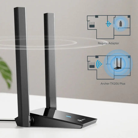 TP-Link AX1800 Dual Antennas High Gain Wireless USB Adapter TP-LINK