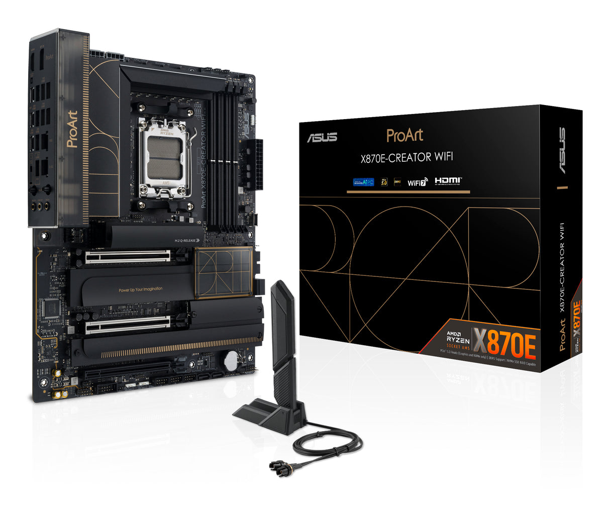 ASUS ProArt X870E-CREATOR WIFI AMD X870E Socket AM5 ATX - PROART X870E-CREATOR WIFI
