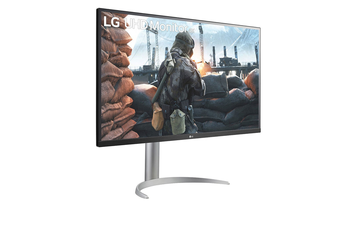LG 32BP55U-B computer monitor 81.3 cm (32") 3840 x 2160 pixels 4K Ultra HD LED White - 32BP55U-B