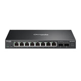 TP-Link ES210X-M2 network switch Managed 2.5G Ethernet (100/1000/2500) Desktop/Wall-Mounting Black - ES210X-M2