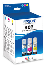 Epson (T502) Dye Color Combo Ink Bottles - T502520-S