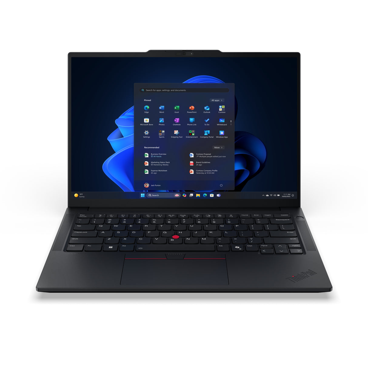 Lenovo ThinkPad E14 Gen 7 (Intel) Intel Core 7 240H Laptop 35.6 cm (14") Touchscreen WUXGA 16 GB DDR5-SDRAM 512 GB SSD Wi-Fi 6E (802.11ax) Windows 11 Pro US English Black - 21T9004EUS