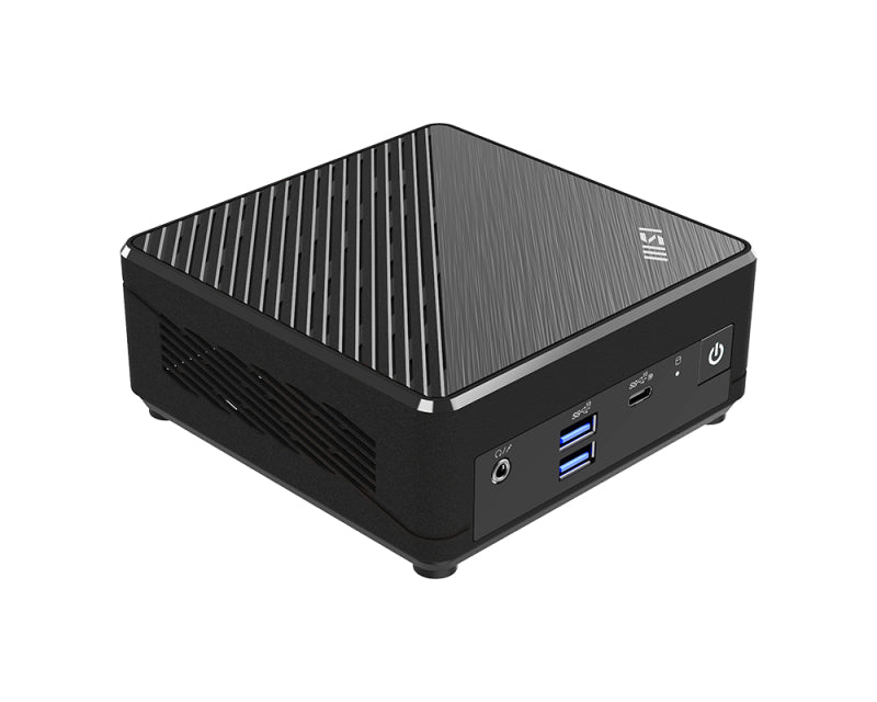 MSI Cubi ADL-005US Intel Pentium N N200 4 GB DDR4-SDRAM 128 GB SSD Windows 11 Pro Mini PC Workstation Black - CUBNADL005 MSI