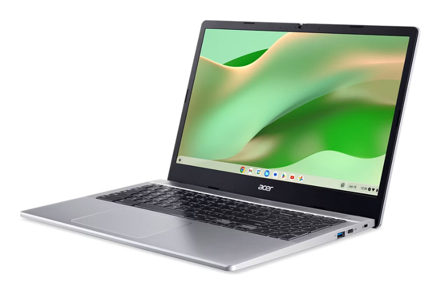 Acer Chromebook CB315-5HT-C66N Intel® N N100 39.6 cm (15.6") Touchscreen Full HD 8 GB LPDDR5-SDRAM 64 GB Flash Wi-Fi 6E (802.11ax) ChromeOS Silver - NX.KRMAA.002 ACER