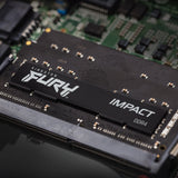 Kingston Technology FURY 32GB 3200MT/s DDR4 CL20 SODIMM (Kit of 2) Impact - KF432S20IBK2/32