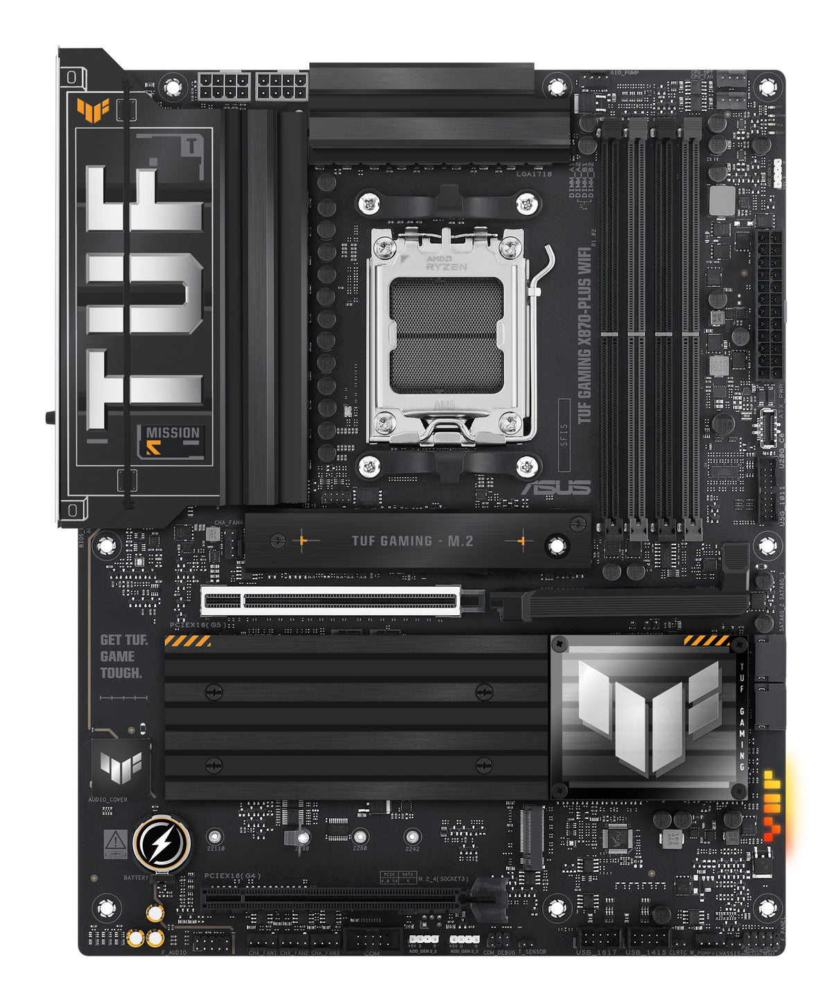 ASUS TUF GAMING X870-PLUS WIFI AMD X870 Socket AM5 ATX - TUF GAMING X870-PLUS WIFI