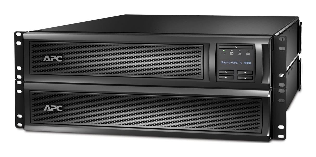 APC Smart-UPS X 3000VA uninterruptible power supply (UPS) Line-Interactive 3 kVA 2700 W 7 AC outlet(s) - SMX3000RMLV2U APC