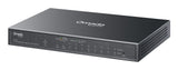 TP-Link Omada ES210GP network switch Managed L2 Gigabit Ethernet (10/100/1000) Power over Ethernet (PoE) DIN rail Black - ES210GP