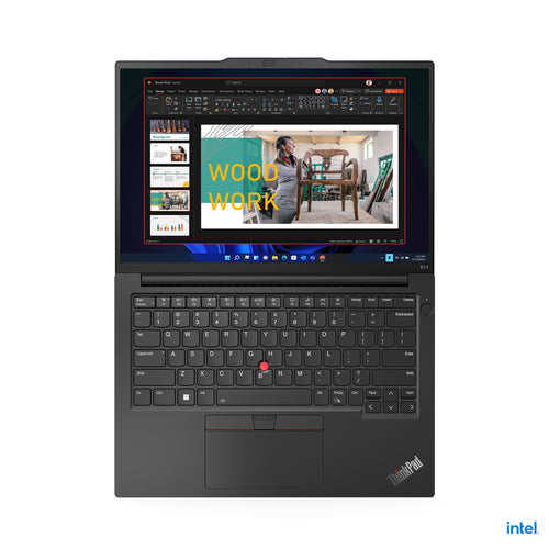 Lenovo ThinkPad E14 Laptop 35.6 cm (14") Touchscreen WUXGA Intel® Core™ i7 i7-1355U 16 GB DDR4-SDRAM 512 GB SSD Wi-Fi 6 (802.11ax) Windows 11 Pro Graphite, Black - 21JK0053US