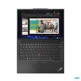 Lenovo ThinkPad E14 Laptop 35.6 cm (14") Touchscreen WUXGA Intel® Core™ i7 i7-1355U 16 GB DDR4-SDRAM 512 GB SSD Wi-Fi 6 (802.11ax) Windows 11 Pro Graphite, Black - 21JK0053US