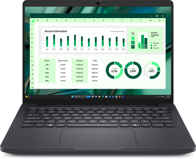 DELL Pro Max 14 MC14250 Intel Core Ultra 7 255H Mobile workstation 35.6 cm (14") Full HD+ 16 GB LPDDR5x-SDRAM 512 GB SSD Wi-Fi 7 (802.11be) Windows 11 Pro Black - WMGDP DELL