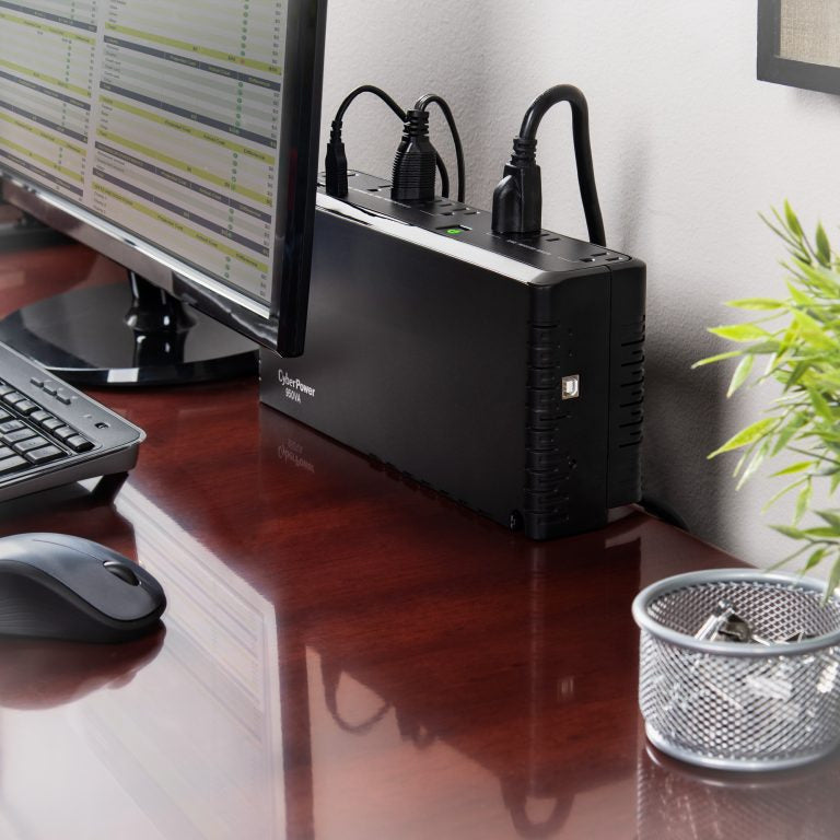 CyberPower Standby uninterruptible power supply (UPS) Standby (Offline) 0.95 kVA 510 W 8 AC outlet(s) - SL950U CYBERPOWER