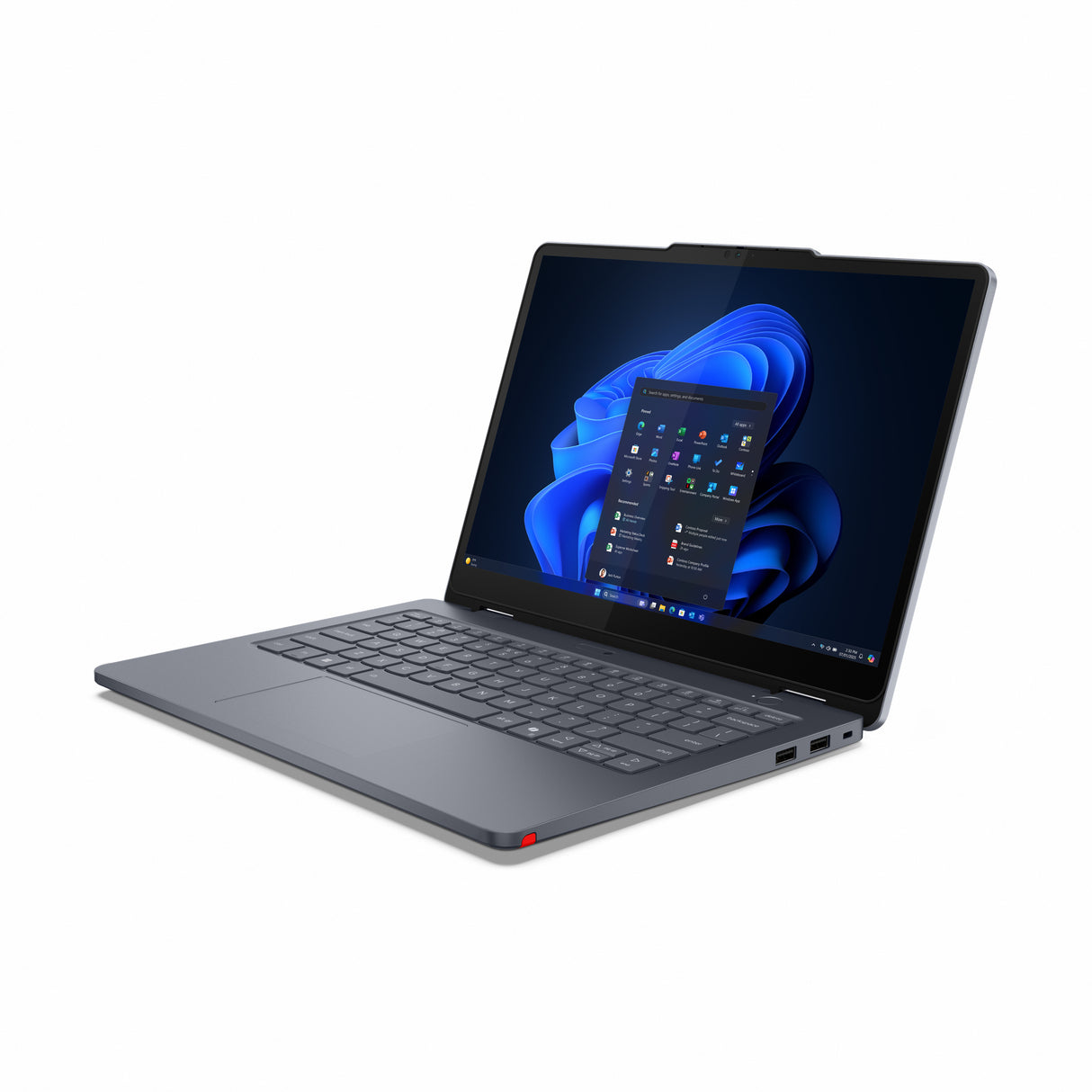 Lenovo 13w 2-in-1 Gen 3 Intel Core 3 100U Hybrid (2-in-1) 33.8 cm (13.3") Touchscreen WUXGA 8 GB DDR5-SDRAM 256 GB SSD Wi-Fi 6E (802.11ax) Windows 11 Pro Grey - 83M9000DUS LENOVO