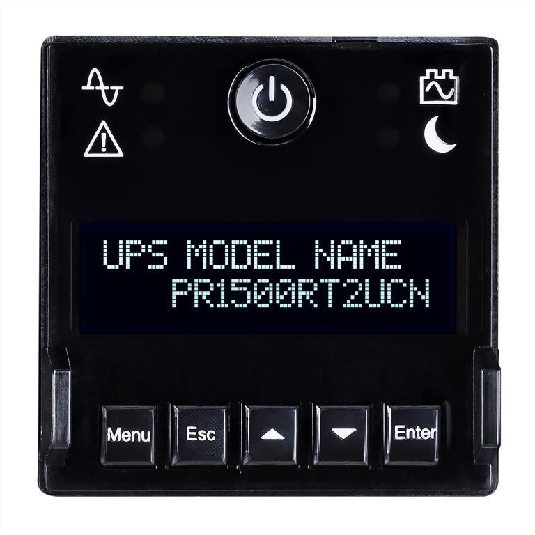 CyberPower Smart App Sinewave uninterruptible power supply (UPS) Line-Interactive 1.5 kVA 1500 W 8 AC outlet(s) - PR1500RT2UCN